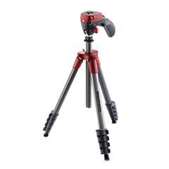 Manfrotto Compact Action 三腳架 (紅色) (預計送貨需時2-3個月)